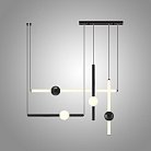 Подвесной светильник WAND COMBO L4 Black ImperiumLoft 345135-23 wand-combo01