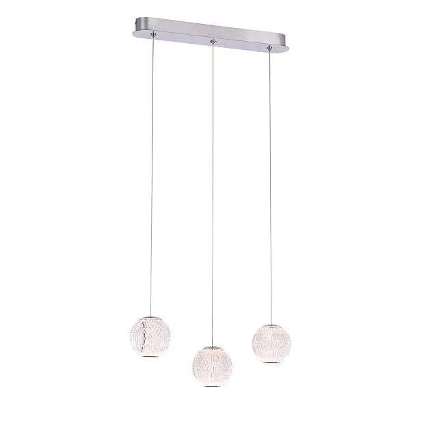 Подвесной светильник Delight Collection MD20001012-3B chrome Elliot Diamante Подвесной светильник Delight Collection MD20001012-3B chrome Elliot Diamante