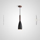 Подвесной светильник DALBY WOOD Темное Дерево. Лавовый Камень Lampatron 7128-19576