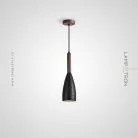 Подвесной светильник DALBY WOOD Темное Дерево. Лавовый Камень Lampatron 7128-19576