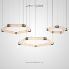 Кольцевые люстры и светильники PENTUM Lampatron 8176-22375