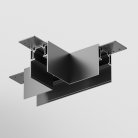 Коннектор Т-образный накладной черный Maytoni Technical TRA010CT-41B Gravity