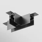 Коннектор Т-образный накладной черный Maytoni Technical TRA010CT-41B Gravity