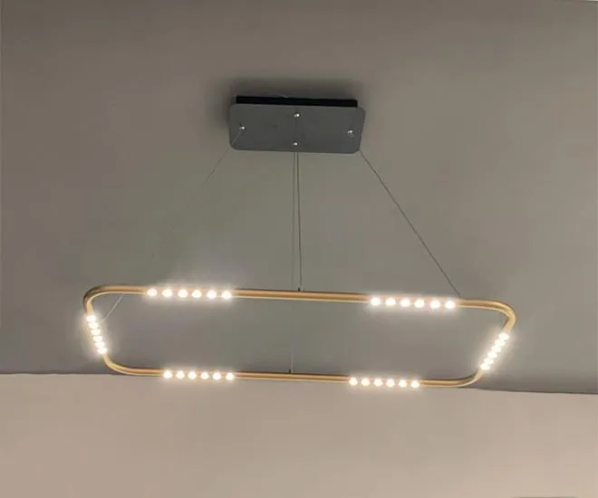 Подвес  черный/золото Kink Light 08557-60*60,19-33 Магни