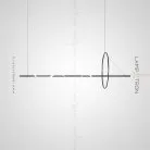 Реечный, рядный светильник DRESDEN Размер M. Трехцветный свет Lampatron 6538-17846