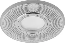 Светильник встраиваемый с белой LED подсветкой  Feron 29712 CD950 потолочный MR16 G5.3 белый матовый