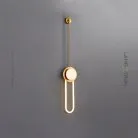 Бра VINDAR WALL Размер S. Цвет золото. Теплый свет Lampatron 8702-24366