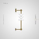 Бра BUTTON PLAY WALL Тип A Lampatron f-button-play-wall-a 8790-24759
