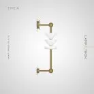 Бра BUTTON PLAY WALL Тип A Lampatron f-button-play-wall-a 8790-24759