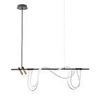 Подвесной светильник Arte Lamp A2850SP-45BK KLIMT