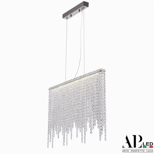 Люстра светодиодная хрустальная APL LED SH06.50.B.Ni.4000 Sicilia Люстра светодиодная хрустальная APL LED SH06.50.B.Ni.4000 Sicilia
