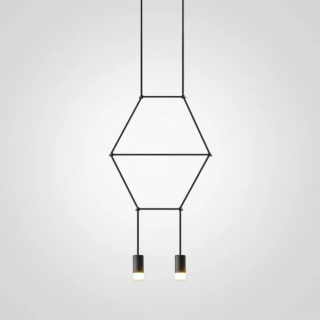 Потолочный светильник Via 2 round ImperiumLoft 168477-26 Via01