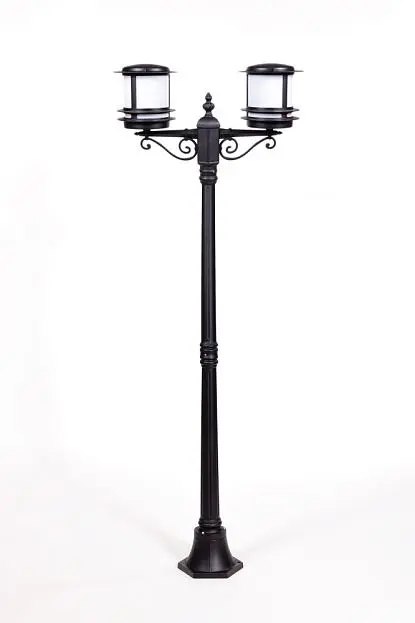 Наземный фонарь Oasis Light 68308A Bl opal TOKIO
