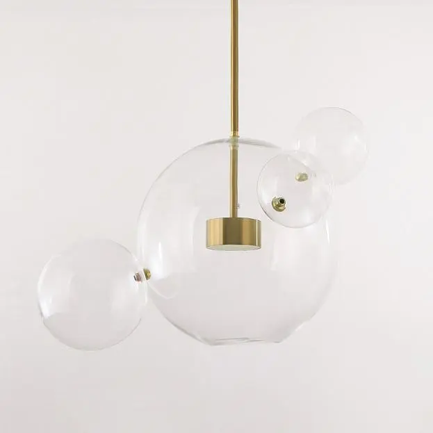 Подвесной светильник BUBBLE B 4 шара (1 основной шар + 3 декоративных). Lampatron 781-372 Подвесной светильник BUBBLE B 4 шара (1 основной шар + 3 декоративных). Lampatron 781-372