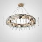 Кольцевые люстры и светильники TERRANCE Lampatron terrance01 7075-25705