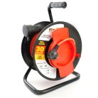 Удлинитель на пластиковой катушке STD04-10-30 (UG) 1-местный с/з 3*1,5, 30м, 250В, 16А, IP44, Standart (29409) Stekker 50175Удлинитель на пластиковой катушке STD04-10-30 (UG) 1-местный с/з 3*1,5, 30м, 250В, 16А, IP44, Standart (29409)