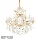 Светильник подвесной iLamp 6071-18 GD+CL Diamond