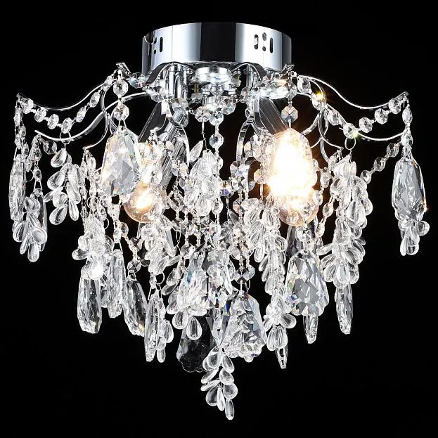 Потолочная люстра Reluce 27620-0.3-4+4 CH+CLARE Потолочная люстра Reluce 27620-0.3-4+4 CH+CLARE