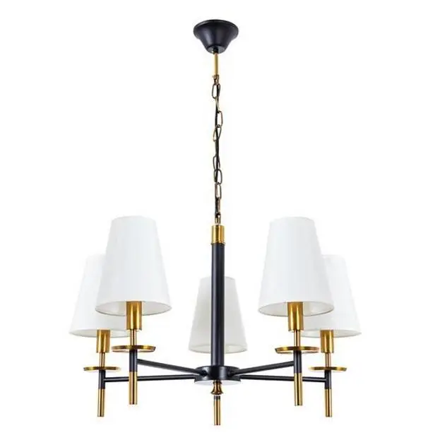 Подвесная люстра Arte Lamp A4075LM-5BK RICCARDO Подвесная люстра Arte Lamp A4075LM-5BK RICCARDO