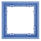Рамка пластиковая на 1 пост, (деним) Voltum VLS100115 S70