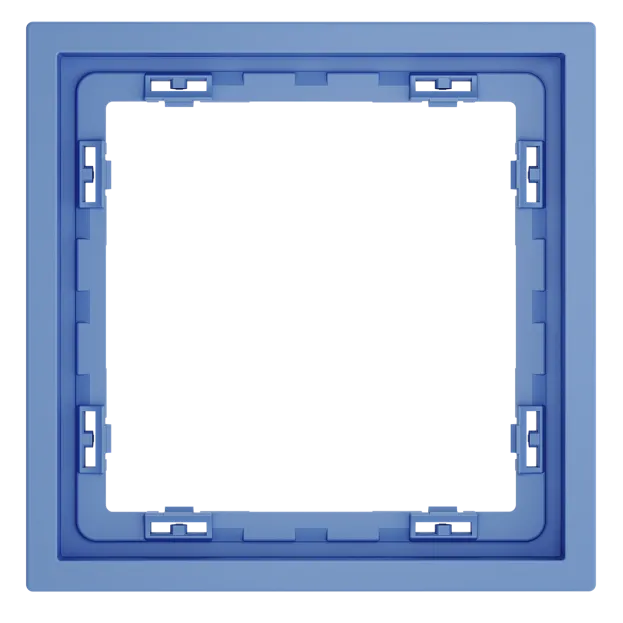 Рамка пластиковая на 1 пост, (деним) Voltum VLS100115 S70