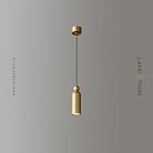 Подвесной LED светильник LEFFE Цвет Латунь Lampatron f-leffe-brass 7158-19625