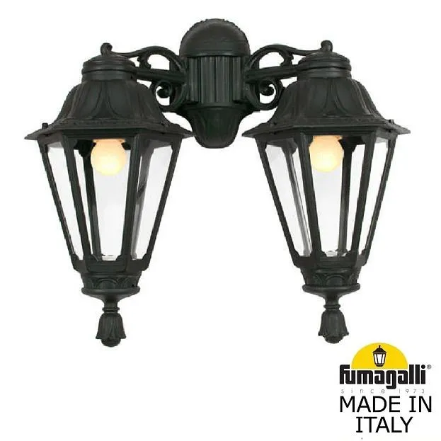 Светильник уличный настенный FUMAGALLI PORPORA/RUT DN E26.141.000.AYE27DN Черный