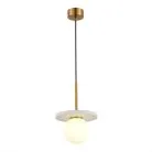 Светильник подвесной Латунь/Латунь, Белый G9 1*5W 4000K ST-LuceSL1191.353.01 NEBULA