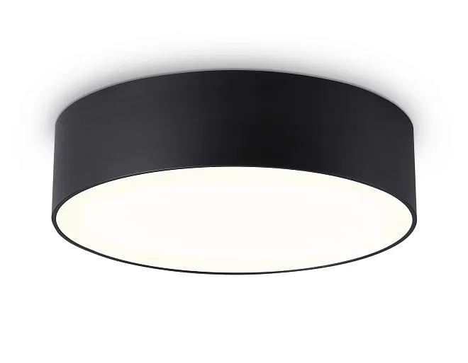 Потолочный светодиодный светильник Ambrella light FV5517 BK