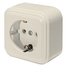 Розетка 1-местная с/з STEKKER 49059 PST16-21-20
