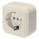 Розетка 1-местная с/з STEKKER 49059 PST16-21-20