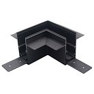 Соединитель угловой для встраиваемых треков 509227(P)/509237P ЧЕРНЫЙ Lightstar 509247P Uno Pro