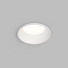 Встраиваемый влагозащищенный светильник 12 Вт LED 3000-4000-6500K, IP44, алюминий, акрил Denkirs DK2450-WH TRIM