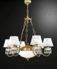 Подвесная люстра Reccagni Angelo L 8281/6+2 Rosa 8281