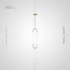 Подвесной светильник MAGRET Размер L Lampatron 6591-18000