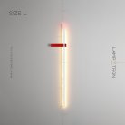 Бра GIA Размер L. Цвет Белый + Красный. Теплый свет Lampatron 2595-14077