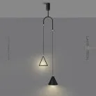 Подвесной светильник FERGUS Модель В. Черненая латунь. Lampatron 4216-10542