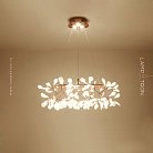 Кольцевые люстры и светильники LEAVES R Ø 105 см (135 LED). С подсветкой в чаше. Lampatron 2163-3745