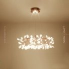 Кольцевые люстры и светильники LEAVES R Ø 105 см (135 LED). С подсветкой в чаше. Lampatron 2163-3745