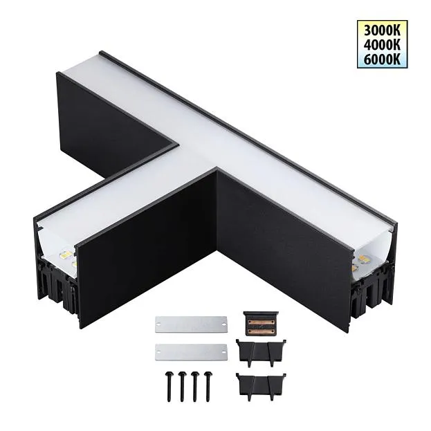 Светильник соединитель «Т» с переключ. цв. температуры IP20 LED 12W Novotech 359611 FATTO