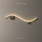 Бра TEMP Размер L. Цвет Черный Lampatron 5756-15189