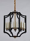 Подвесная люстра Lumina Deco LDP 1224-8 BK+MD VIGATTO