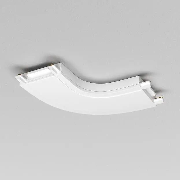 Конектор питания полукруглый белый Maytoni Technical TRA084CR-11W Radity