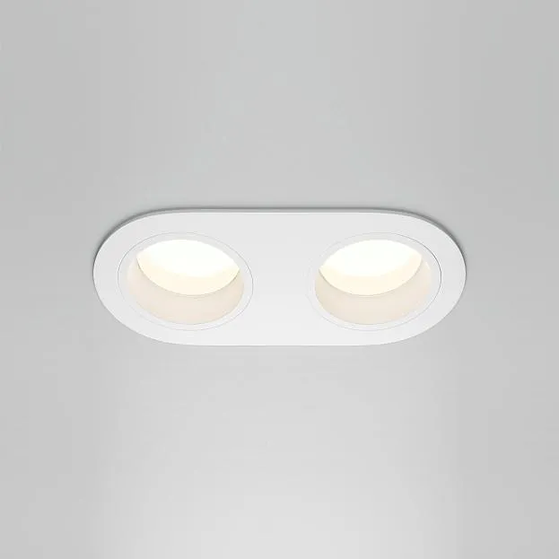 Встраиваемый светильник Maytoni Technical DL126-02-GU10-W Share