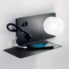 Бра Ideal Lux BOOK-1 AP NERO (BOOK-1 AP2 NERO) 174808