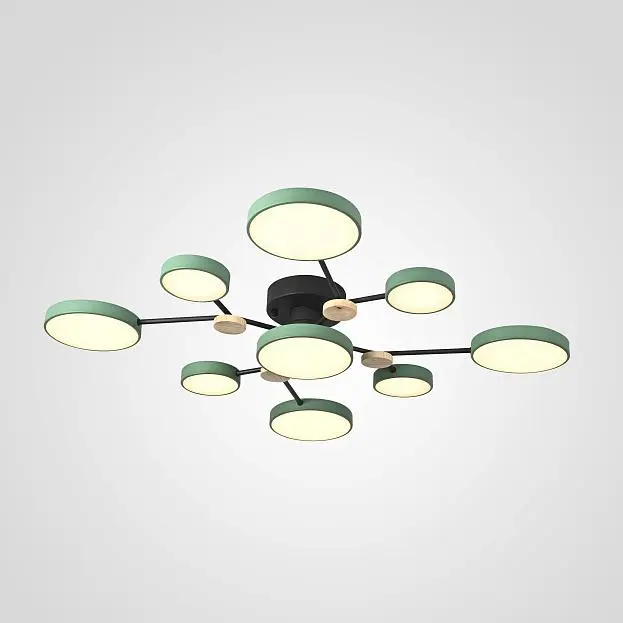 Потолочная Люстра Gamma D98 Green ImperiumLoft 223772-23 Потолочная Люстра Gamma D98 Green ImperiumLoft 223772-23