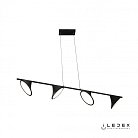 Подвесная люстра iLedex X090140 BK Syzygy