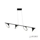 Подвесная люстра iLedex X090140 BK Syzygy