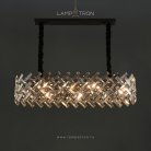 Реечный, рядный светильник MARTINEZ LONG 10 ламп Lampatron 7604-21269