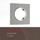 Рамка из алюминия на 1 пост Arte Milano 502.11-1.grey am